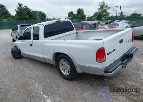 2004 Dodge Dakota Slt из США, поврежденный, VIN 1D7GL42K94S621586